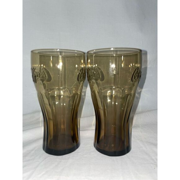 Two Coca Cola glasses - Picture 4 of 8